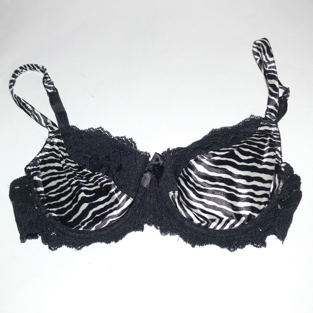 Victorias Secret Bra Zebra Print 36B